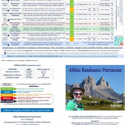 Rando Tour d'entre deux Eaux - Vanoise 5 jours