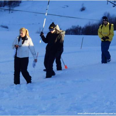 Sauvetage Avalanche Formation ANENA niveau 1 + 2 Maurienne