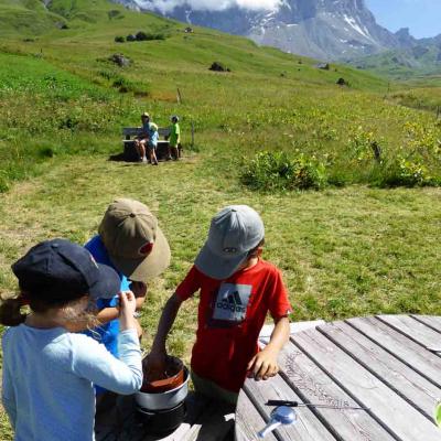 Fondue au chocolat, balade familiale